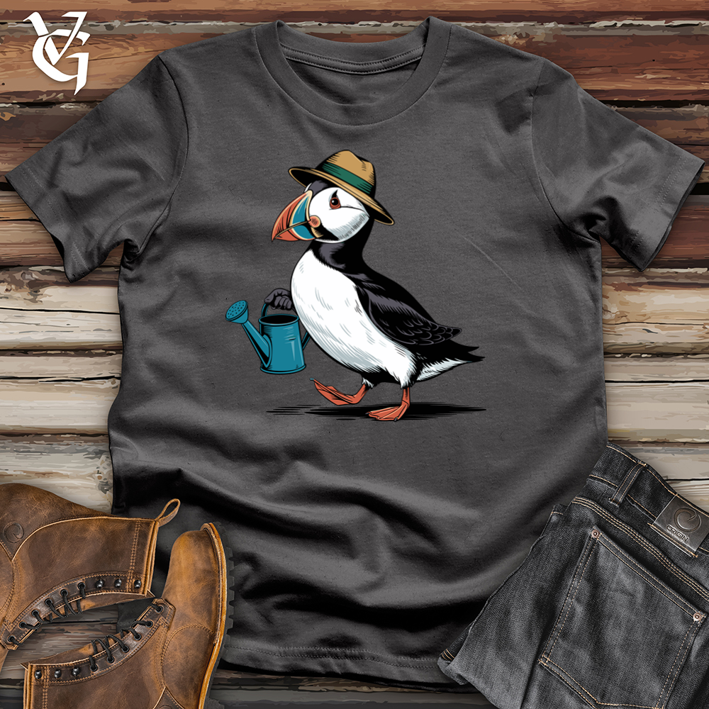 Viking Goods Puffin Softstyle Tee Charcoal / L