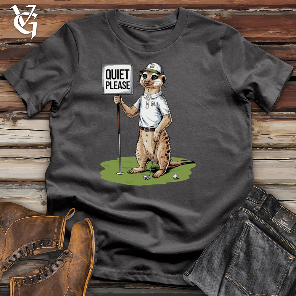 Viking Goods Quiet Please Ferret Softstyle Tee Charcoal / L