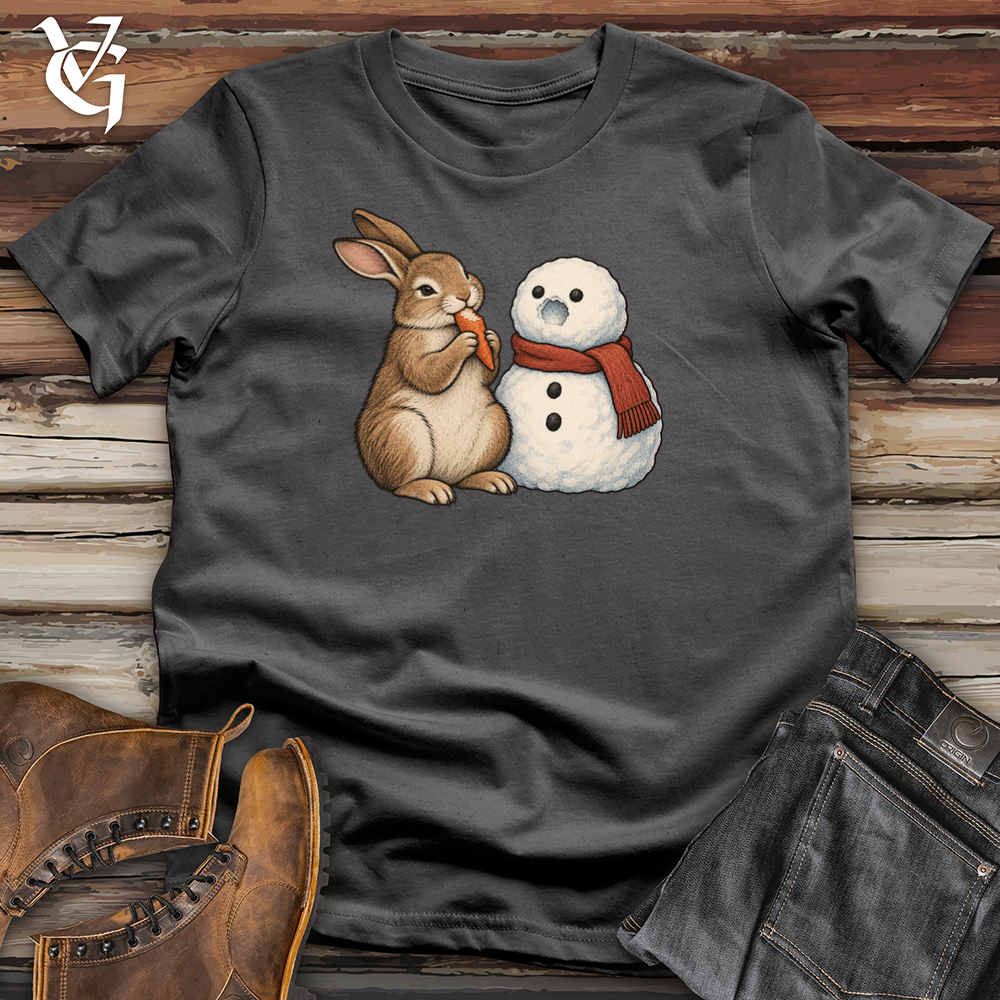 Viking Goods Rabbit Snowman Nose Tee Charcoal / L