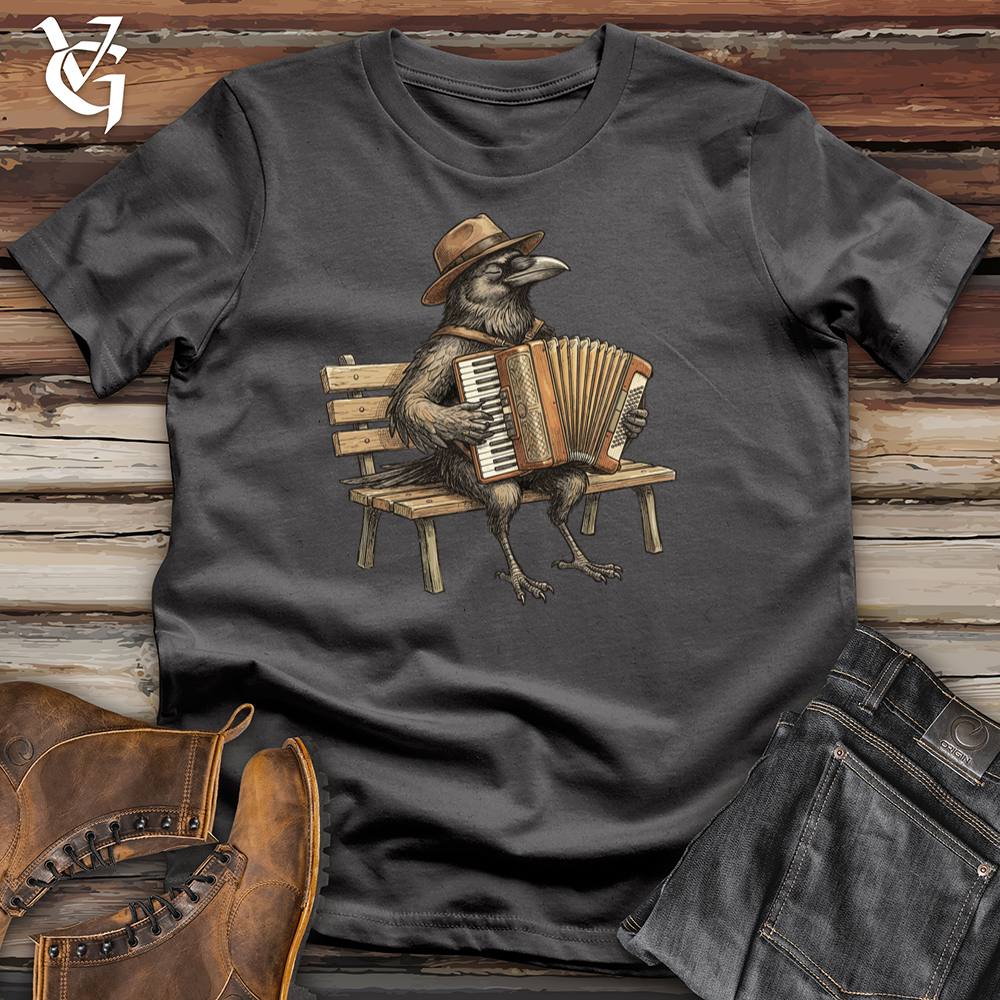 Viking Goods Raven Accordion Park Tee Charcoal / L