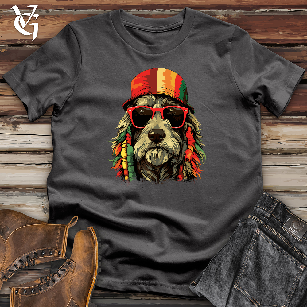 Viking Goods Reggae Pooch Vibes Softstyle Tee Charcoal / L