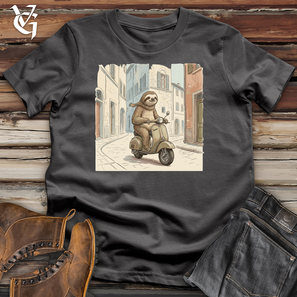 Viking Goods Scooter Sloth Tee Charcoal / L