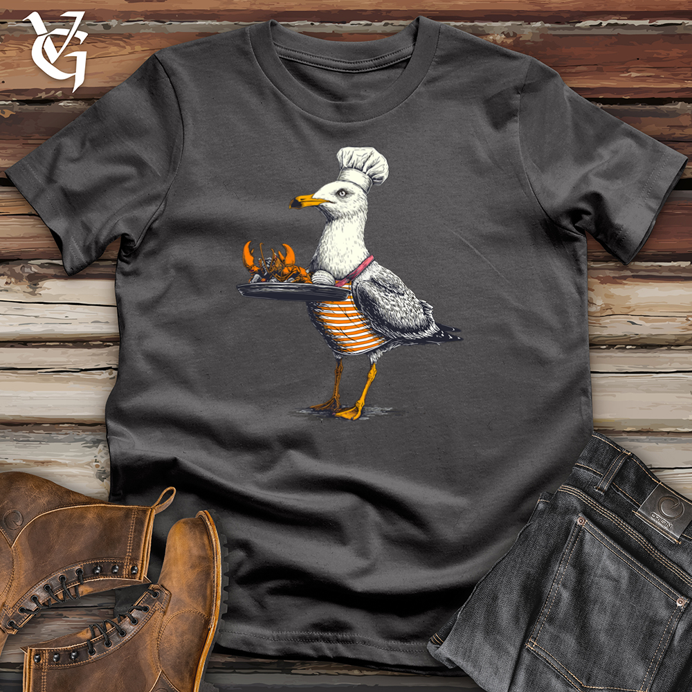 Viking Goods Sea Gull Chef Softstyle Tee Charcoal / L