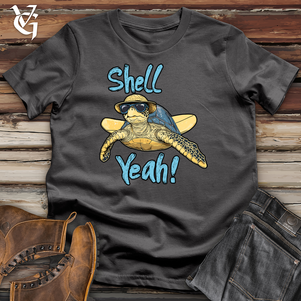 Viking Goods Shell Yeah Turtle Softstyle Tee Charcoal / L