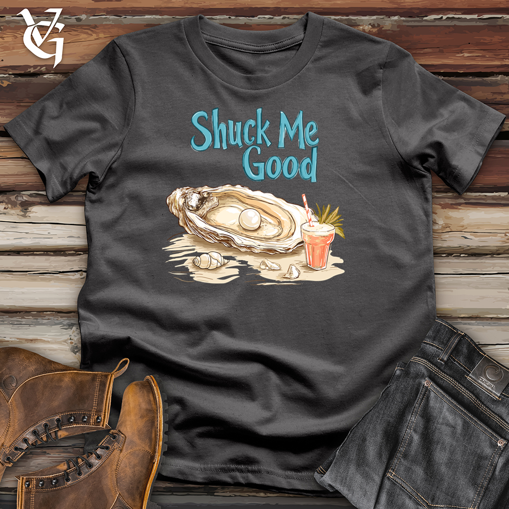Viking Goods Shuck Me Good Softstyle Tee Charcoal / L