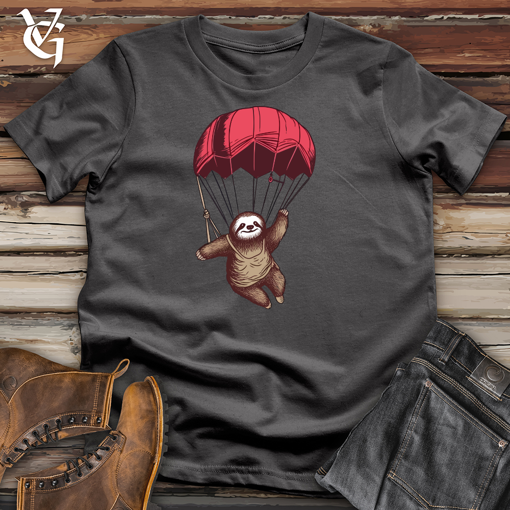 Viking Goods Skydiving Sloth Tee Charcoal / L