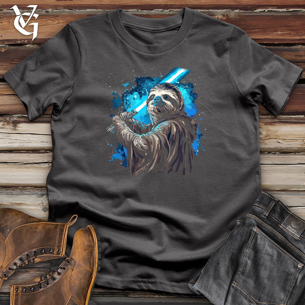 Viking Goods Sloth Warrior Softstyle Tee Charcoal / L