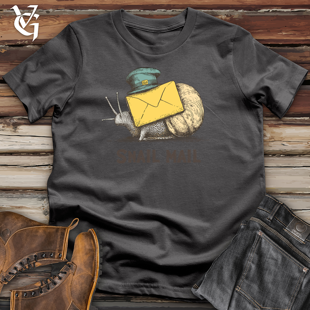 Viking Goods Snail Mail Softstyle Tee Charcoal / L