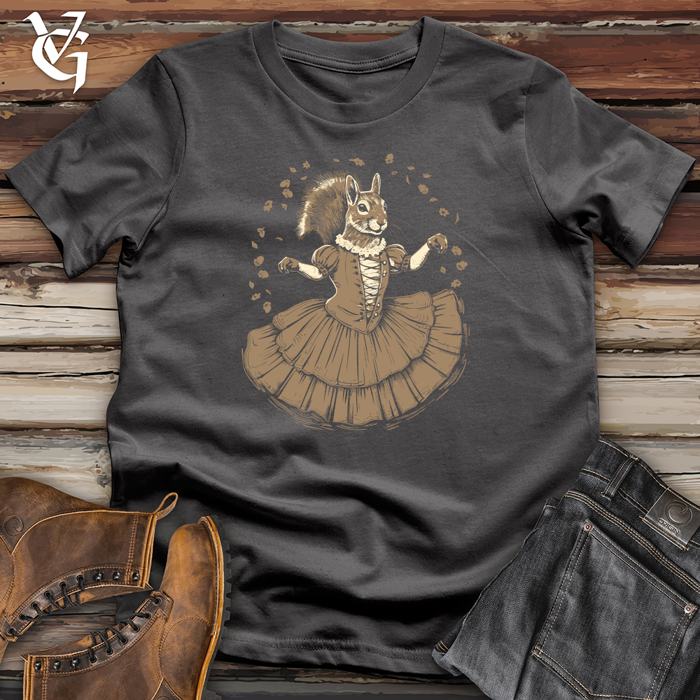 Viking Goods Squirrel Ballet Whirl Softstyle Tee Charcoal / L