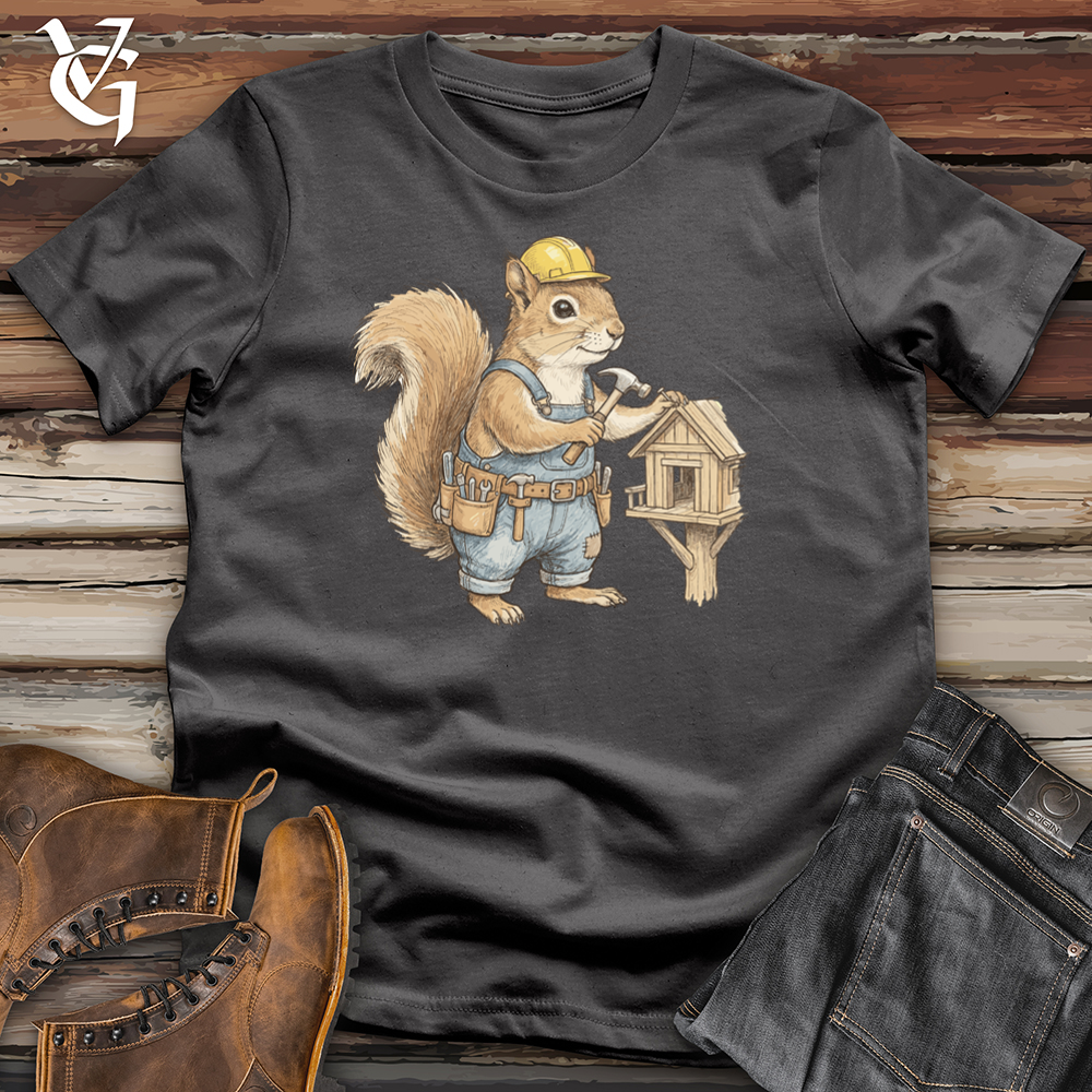 Viking Goods Squirrel Builder Tee Charcoal / L