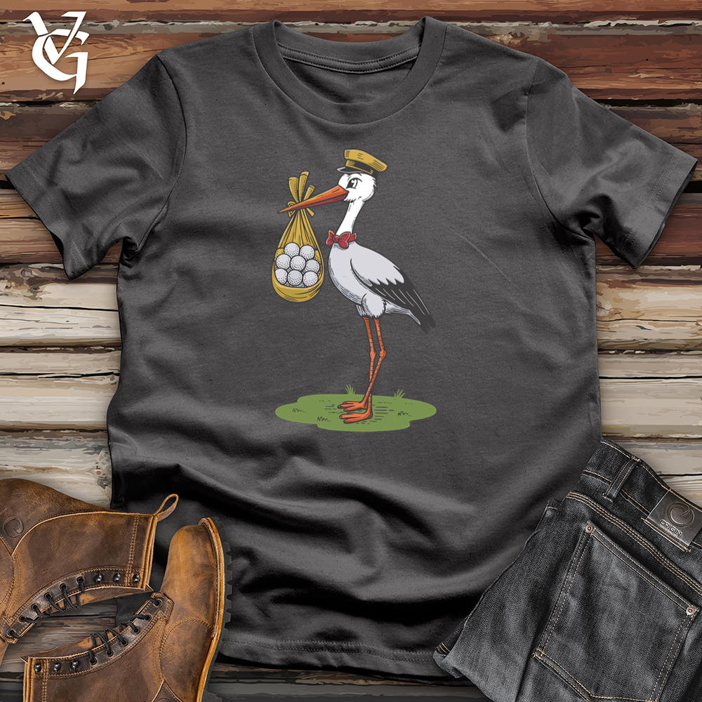 Viking Goods Stork Savior Softstyle Tee Charcoal / L