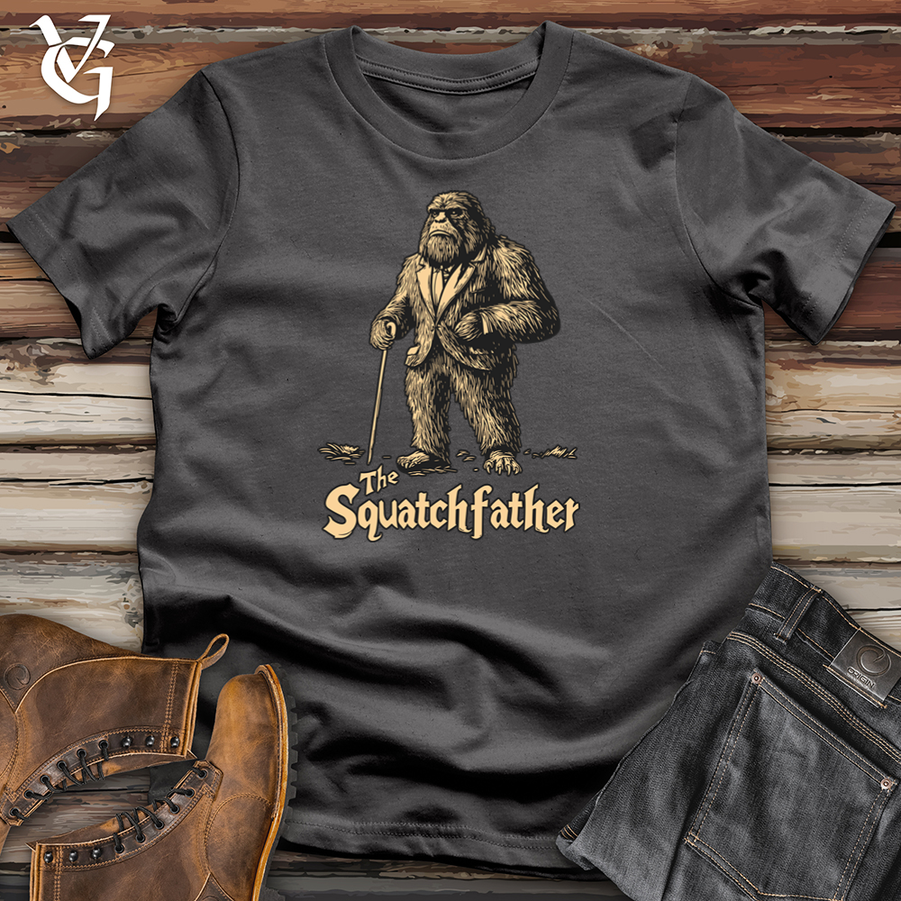 Viking Goods The Squatchfather Softstyle Tee Charcoal / L
