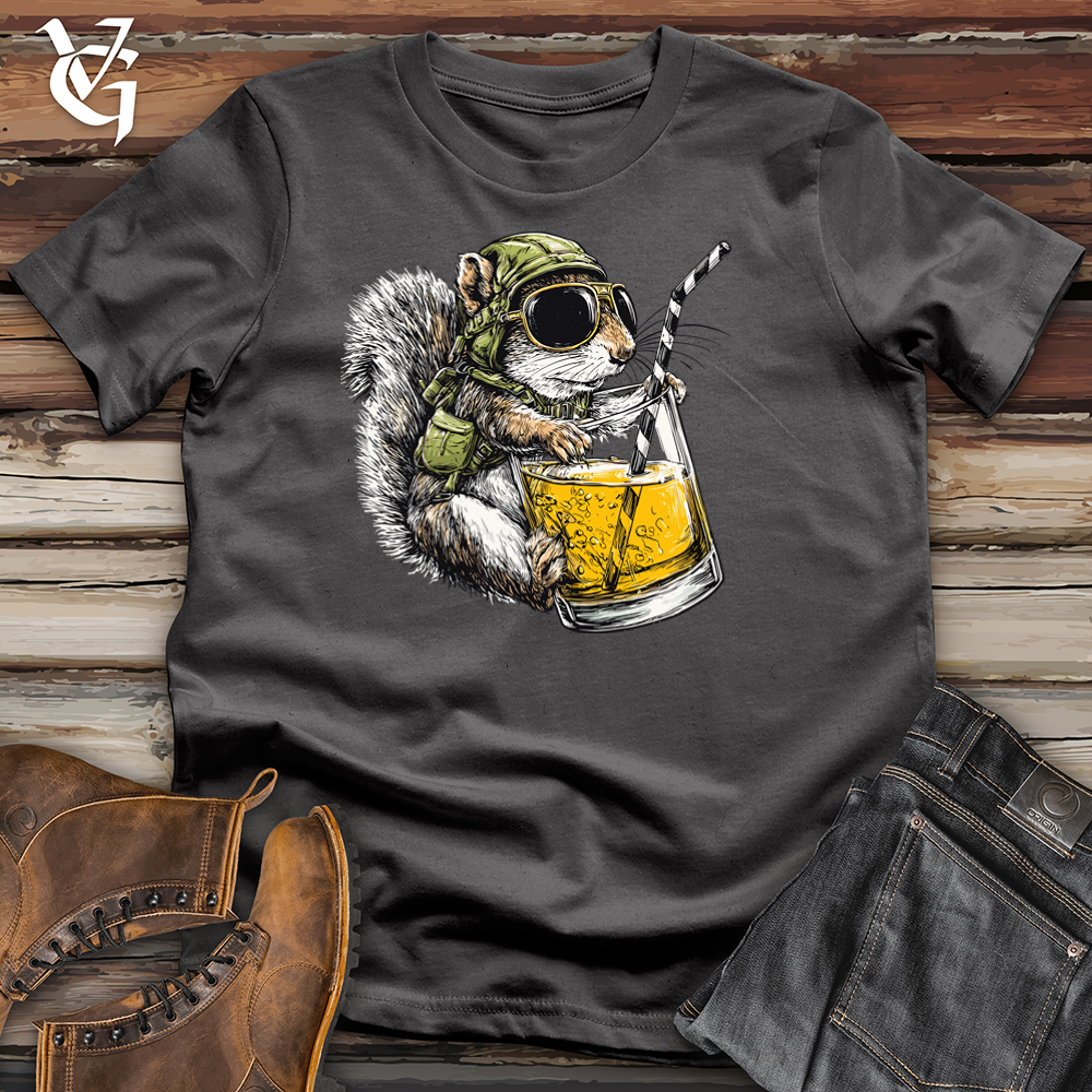 Viking Goods Thirsty Squirrel Softstyle Tee Charcoal / L