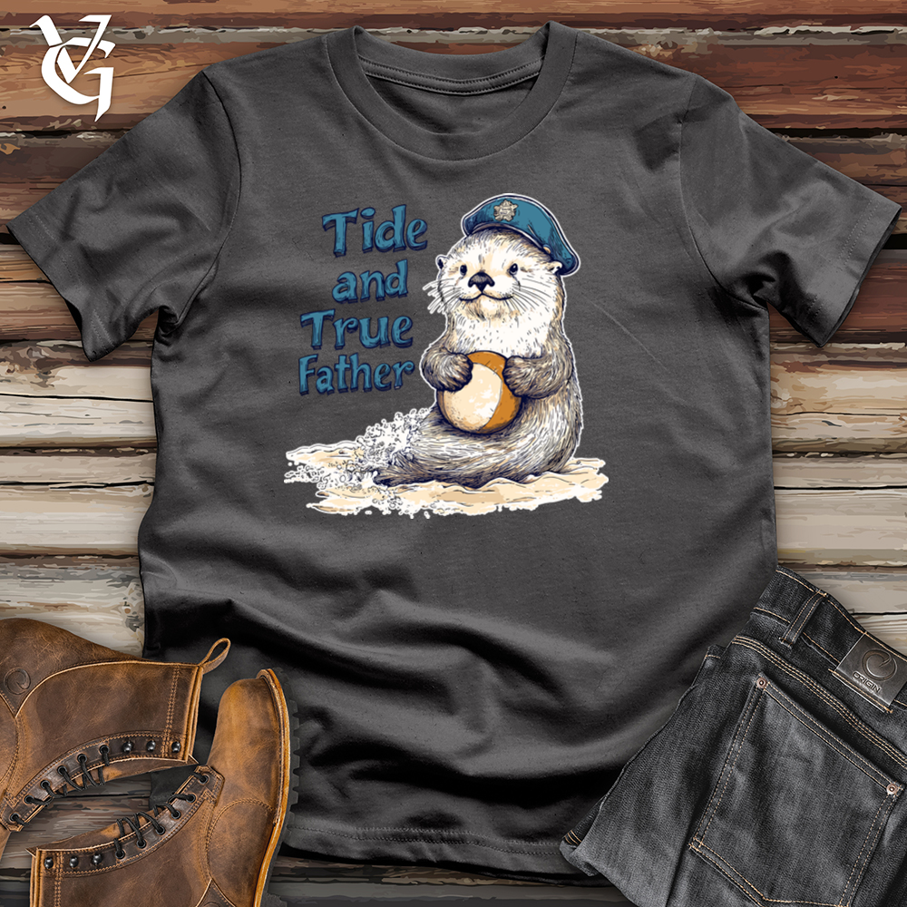 Viking Goods Tide and True Father Softstyle Tee Charcoal / L