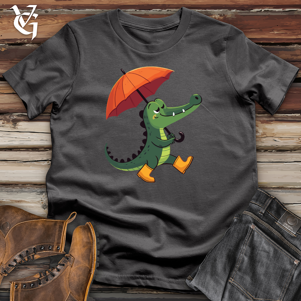 Viking Goods Umbrella Gator Softstyle Tee Charcoal / L