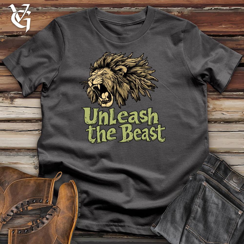 Viking Goods Unleash the Beast Softstyle Tee Charcoal / L