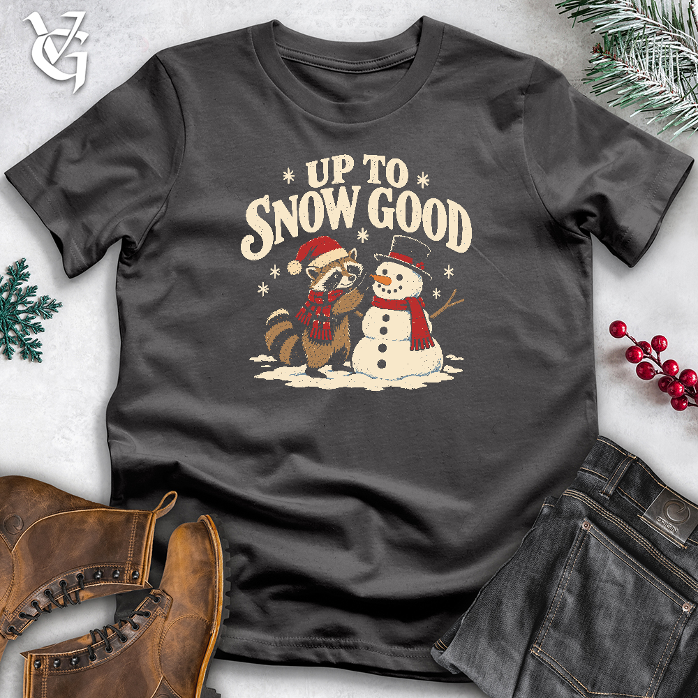 Viking Goods Up To Snow Good Softstyle Tee Charcoal / L