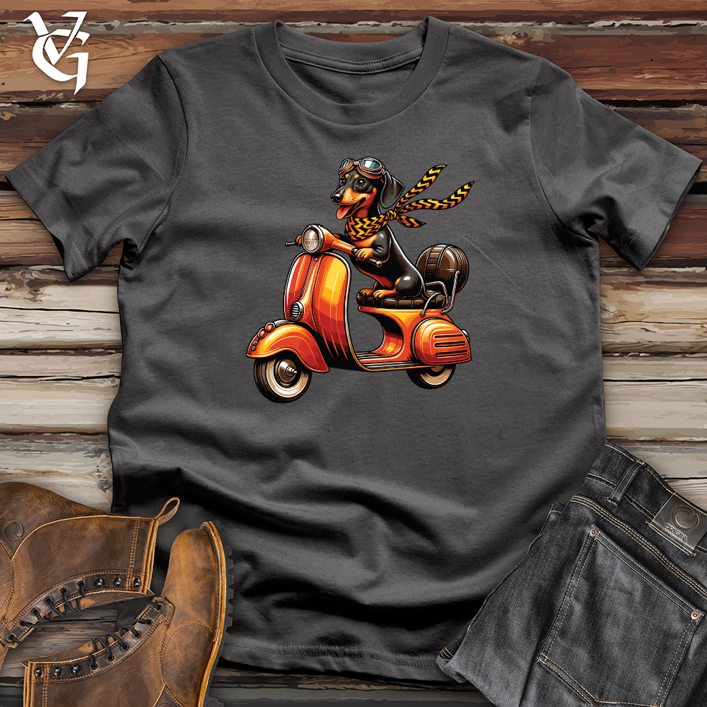 Viking Goods Weiner Dog Scoot Softstyle Tee Charcoal / L