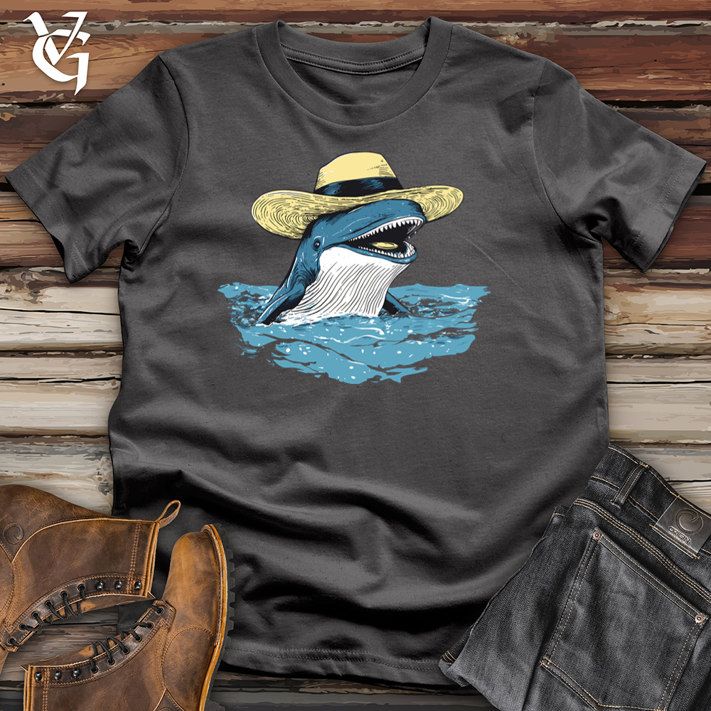 Viking Goods Whale Hello There Softstyle Tee Charcoal / L