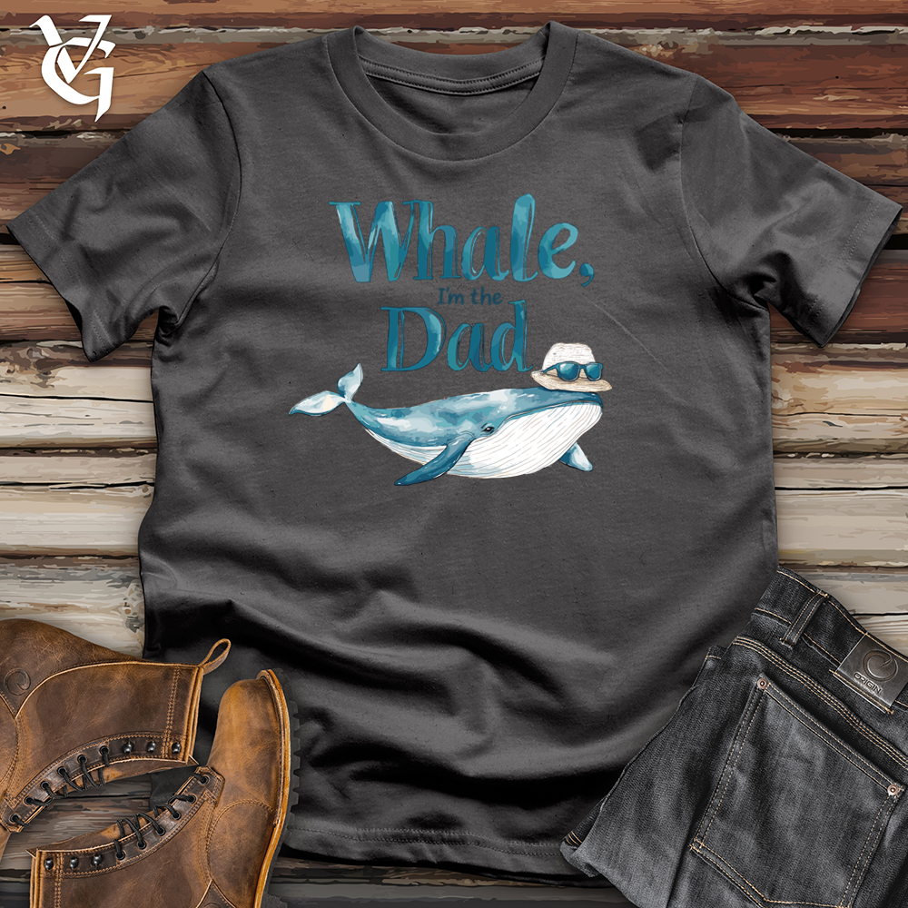 Viking Goods Whale, I'm the Dad Softstyle Tee Charcoal / L