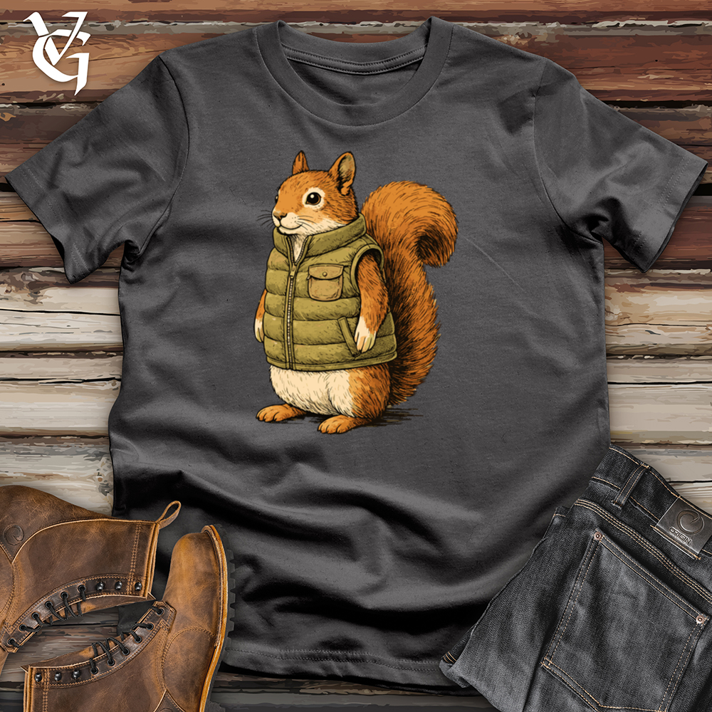 Viking Goods Winter Squirrel Tee Charcoal / L