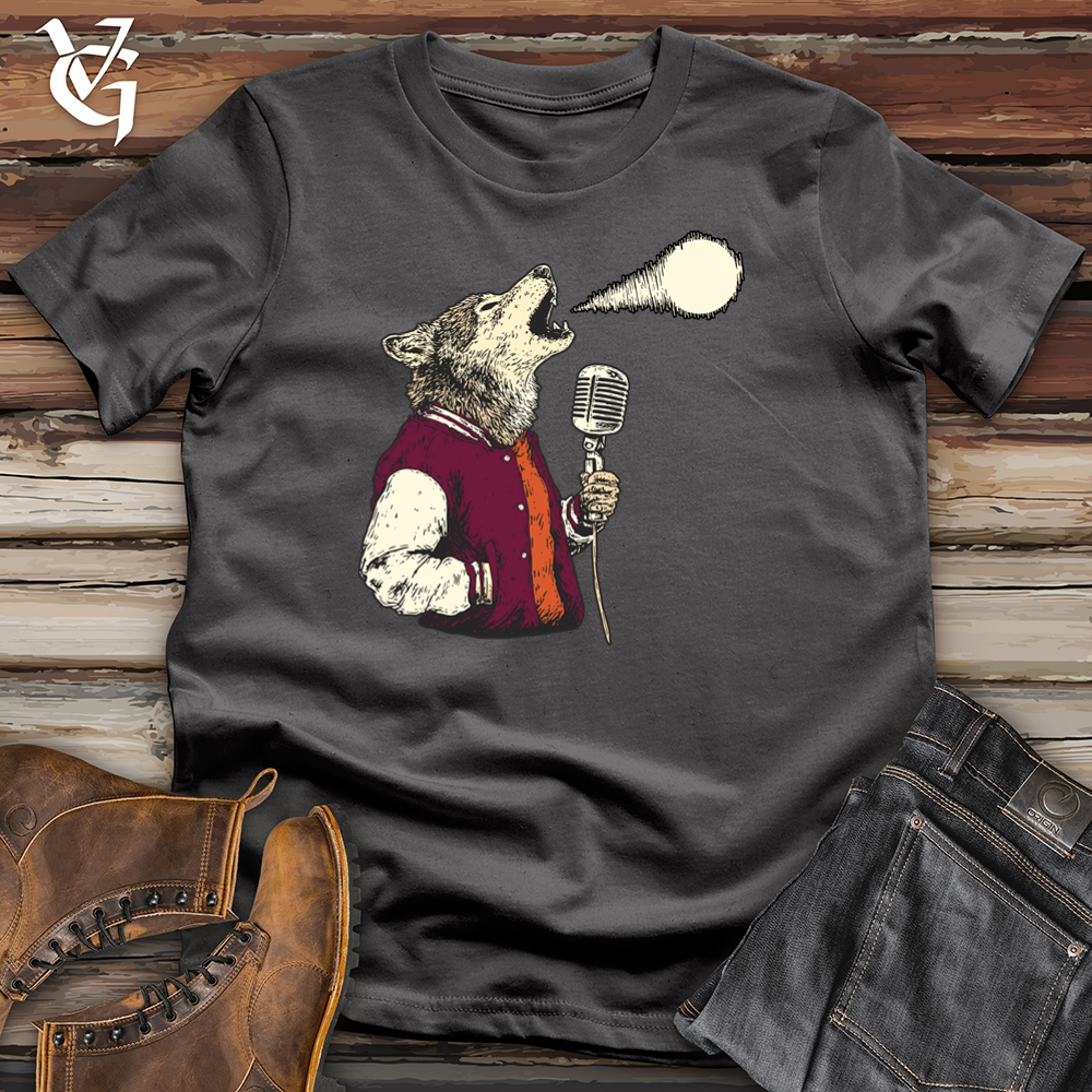 Viking Goods Wolf Lunar Poetry Softstyle Tee Charcoal / L