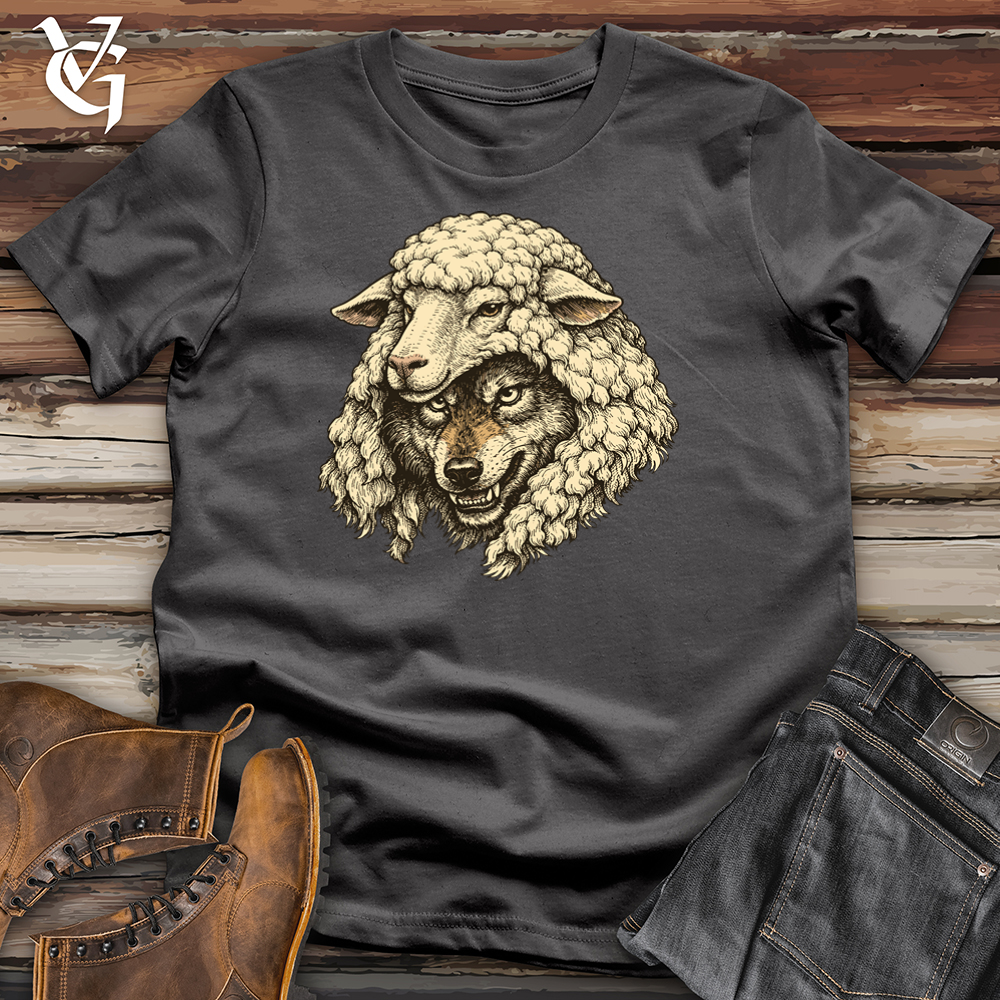 Viking Goods A Wolf in Sheeps Clothing Softstyle Tee Charcoal / S