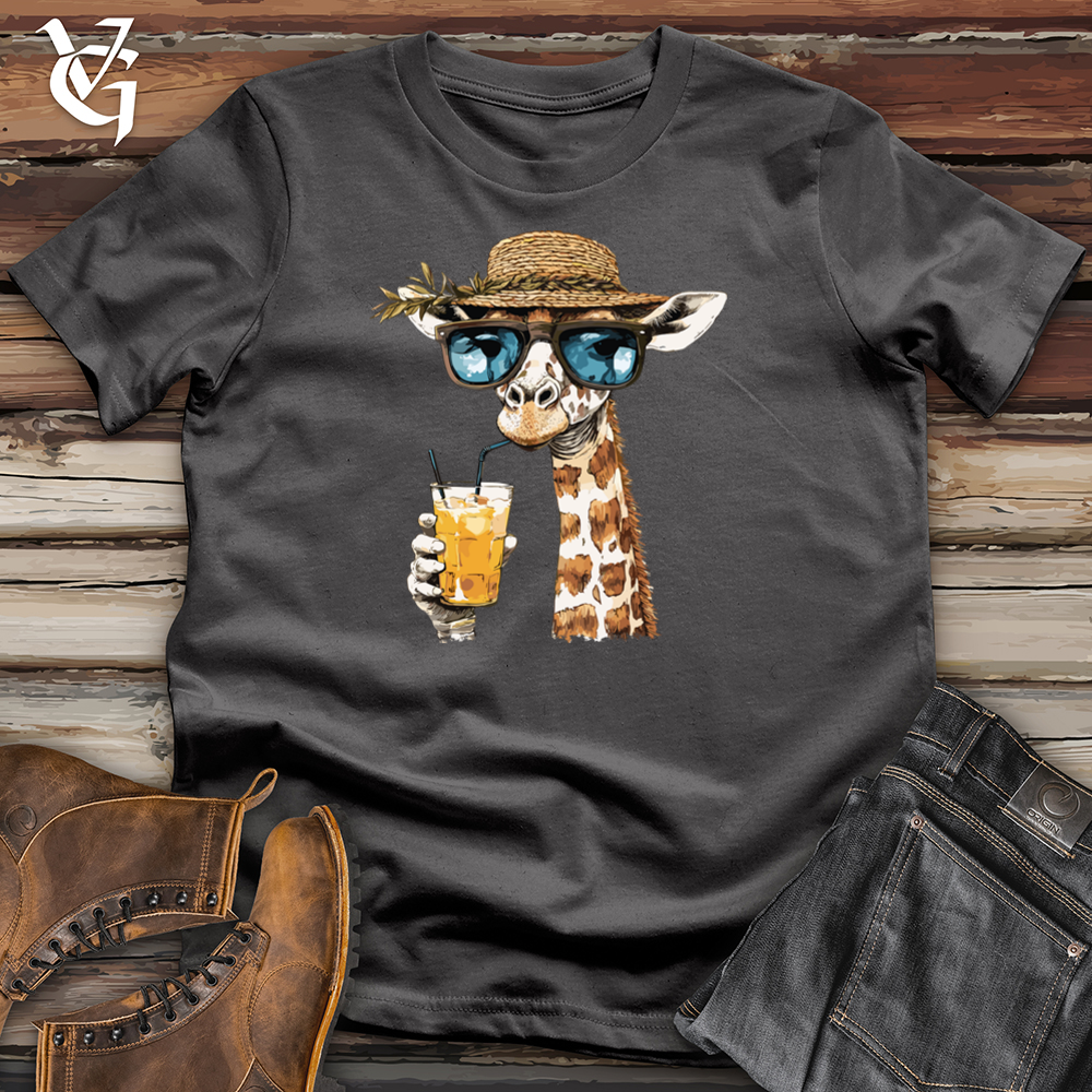 Viking Goods Cancun Giraffe Softstyle Tee Charcoal / S