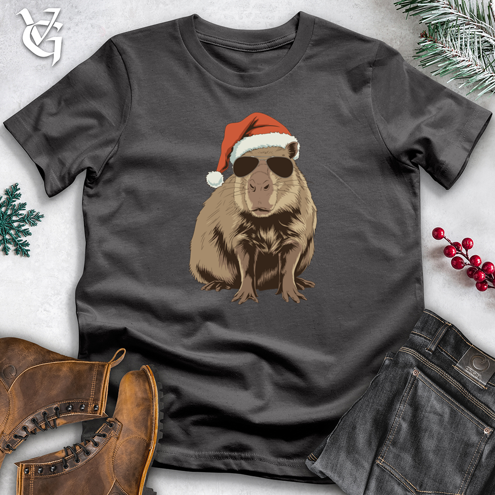Viking Goods Capybara Claus Tee Charcoal / S