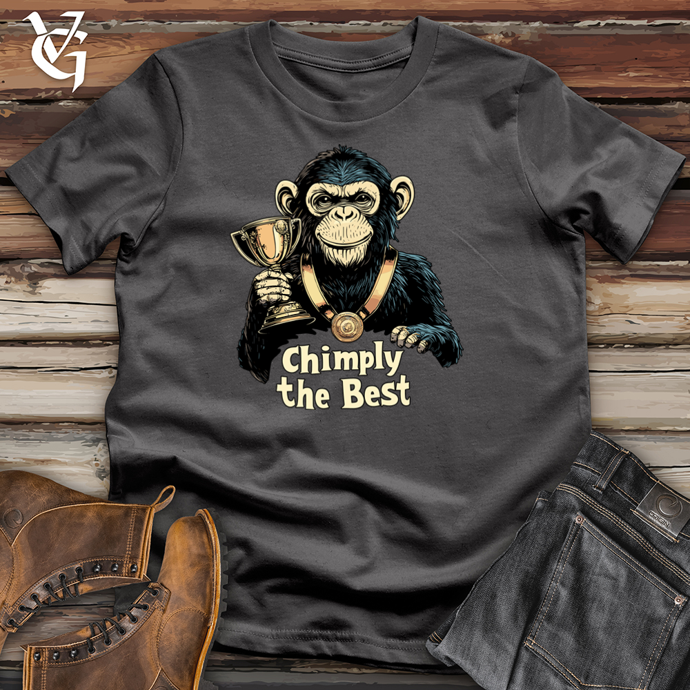 Viking Goods Chimply The Best Softstyle Tee Charcoal / S