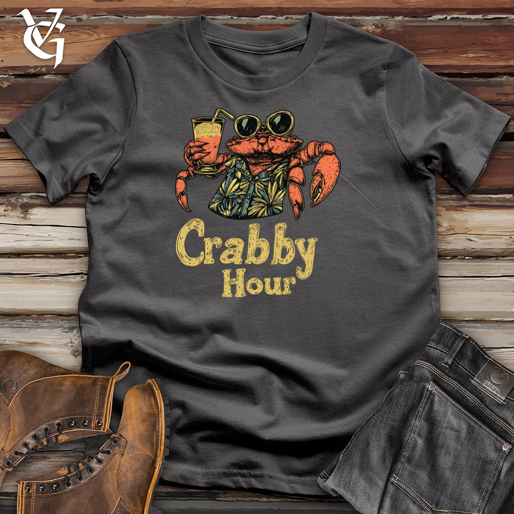 Viking Goods Crabby Hour Softstyle Tee Charcoal / S