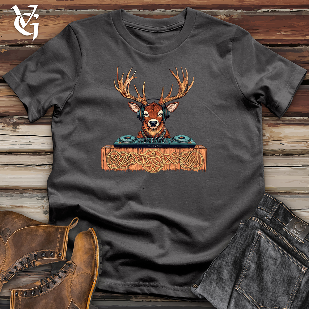 Viking Goods Deer Music Softstyle Tee Charcoal / S