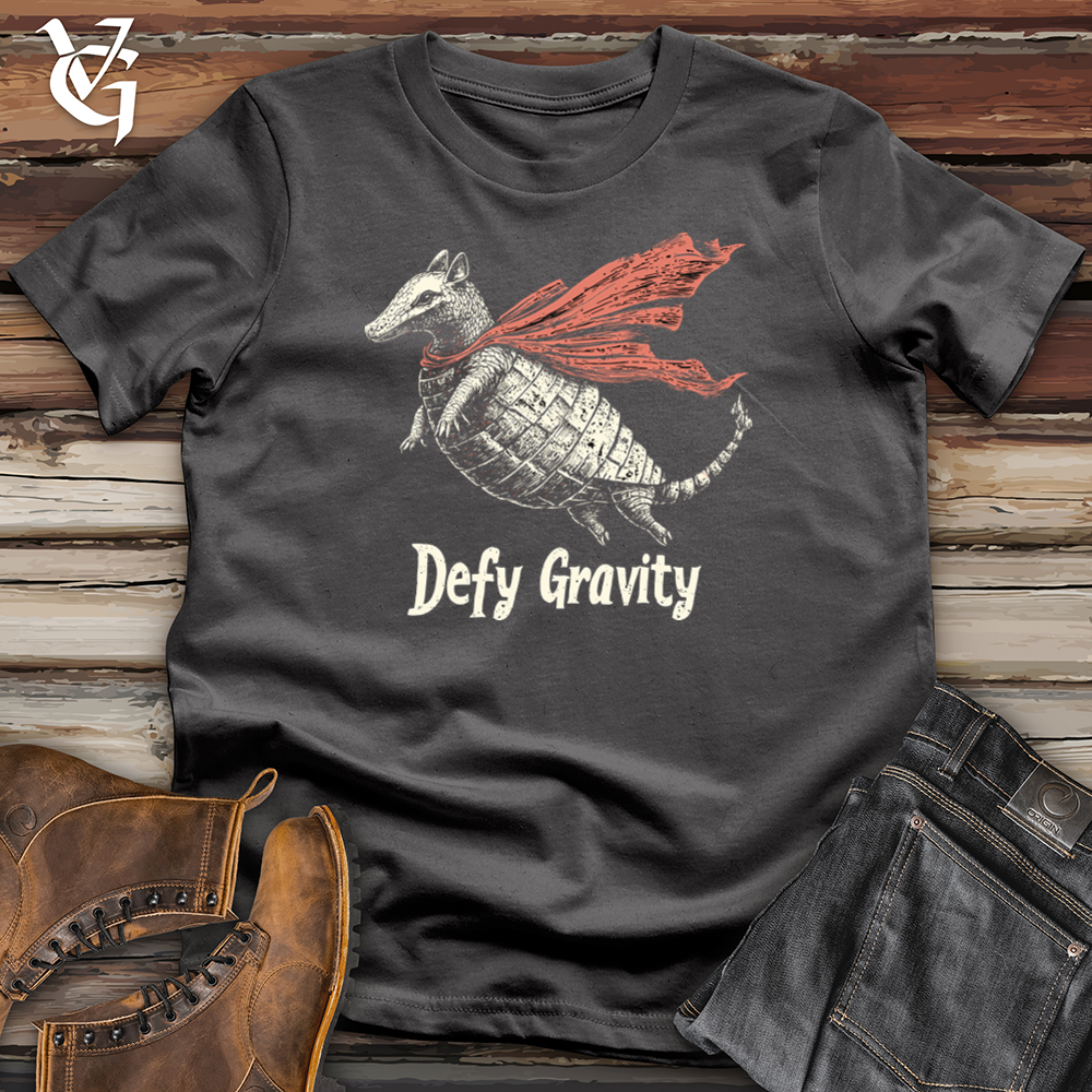 Viking Goods Defy Gravity Armadillo Softstyle Tee Charcoal / S
