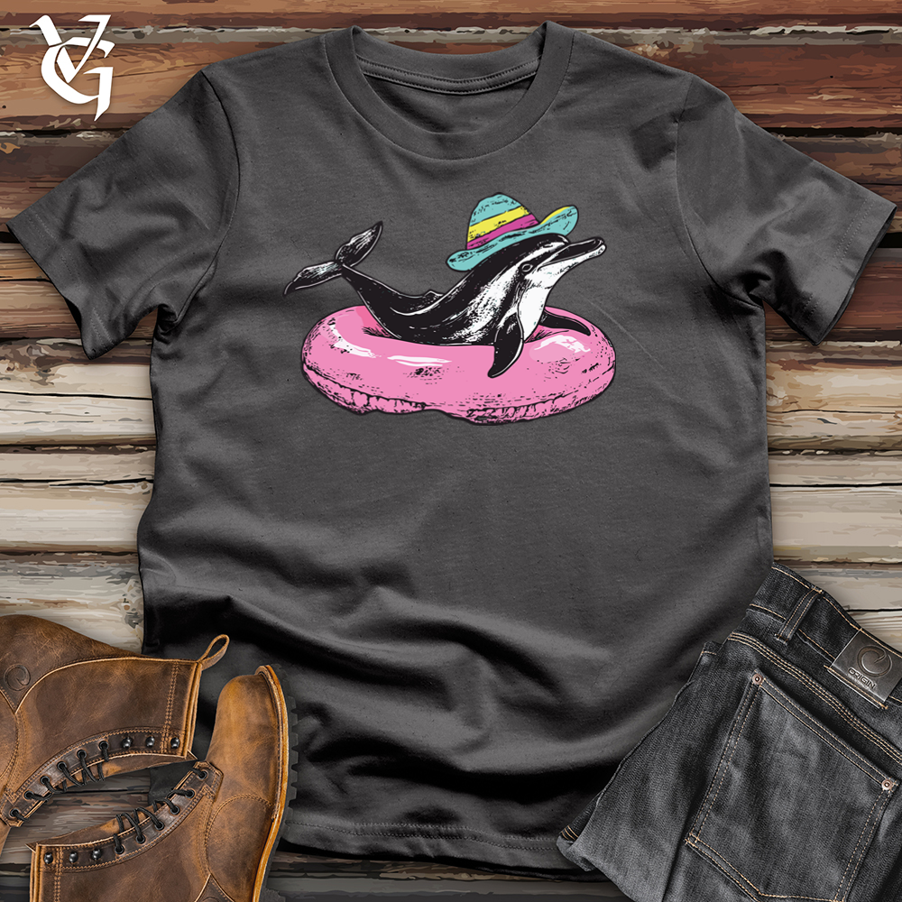 Viking Goods Dolphin Tube Softstyle Tee Charcoal / S