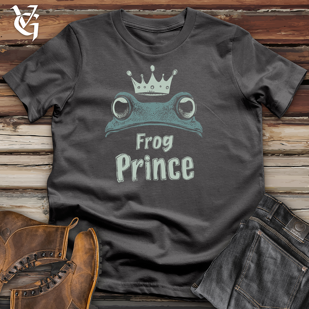 Viking Goods Frog Prince Softstyle Tee Charcoal / S