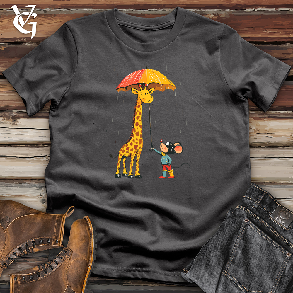 Viking Goods Giraffe Rainstorm Softstyle Tee Charcoal / S