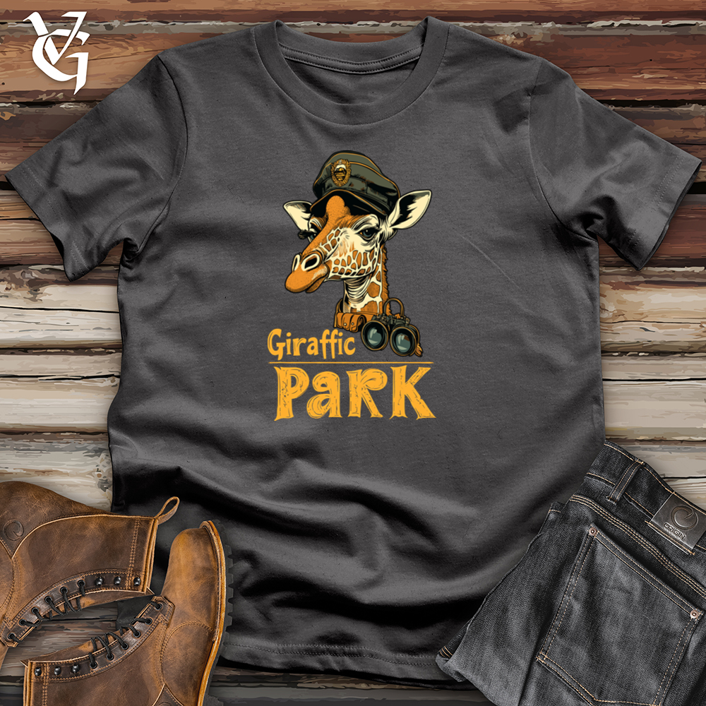Viking Goods Giraffic Park Softstyle Tee Charcoal / S