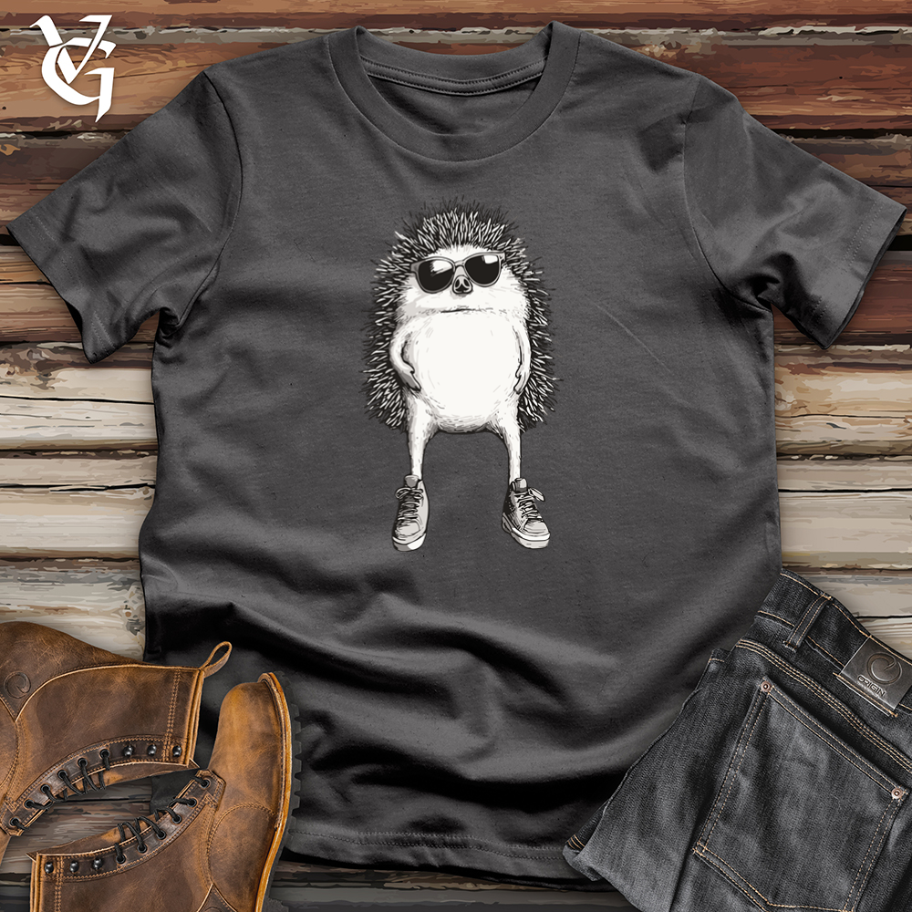 Viking Goods Hip Hedgehog Softstyle Tee Charcoal / S