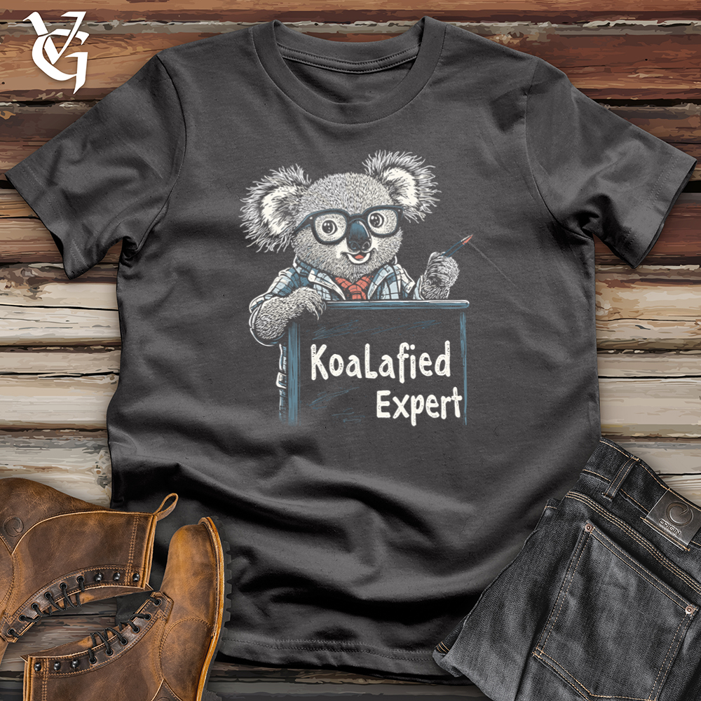Viking Goods Koalafied Expert Softstyle Tee Charcoal / S
