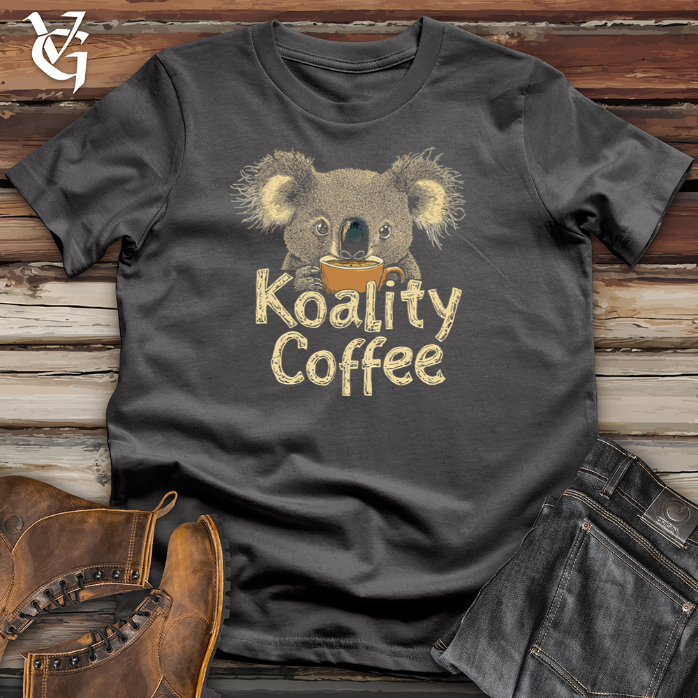 Viking Goods Koality Coffee Softstyle Tee Charcoal / S