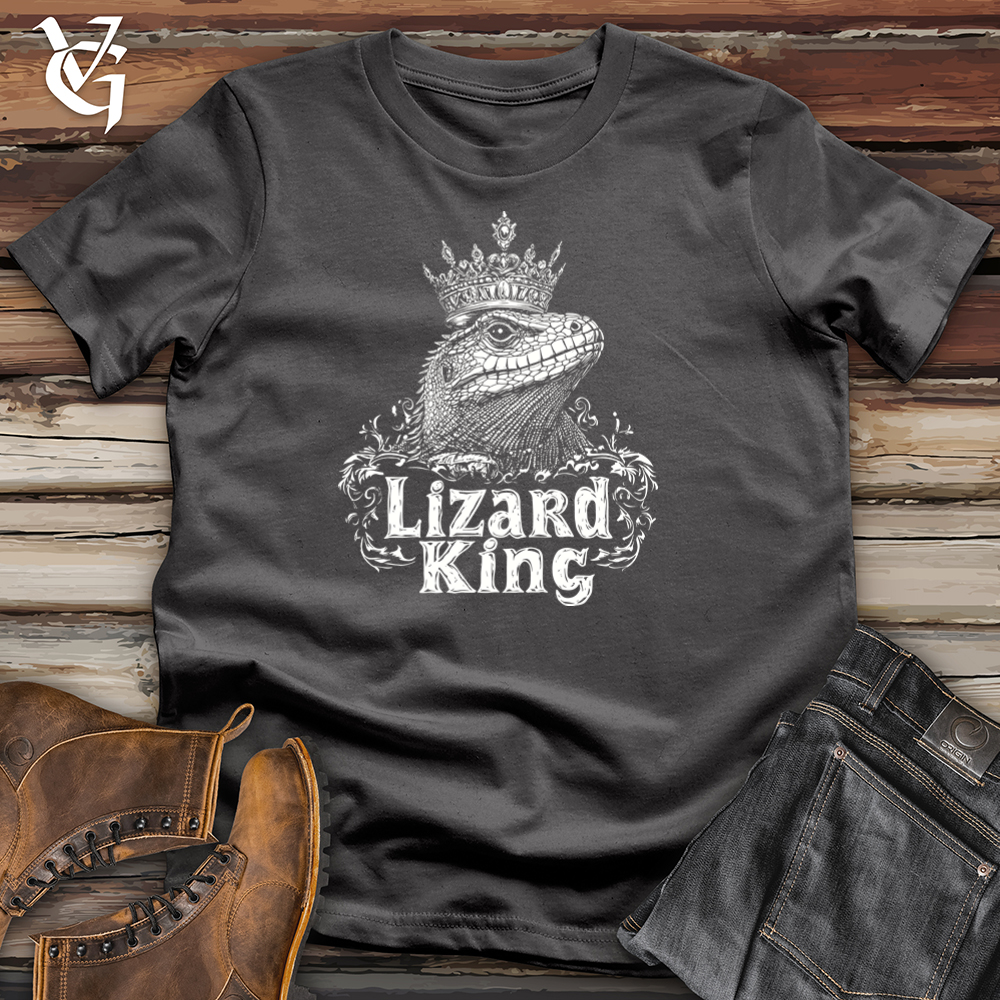 Viking Goods Lizard King Softstyle Tee Charcoal / S