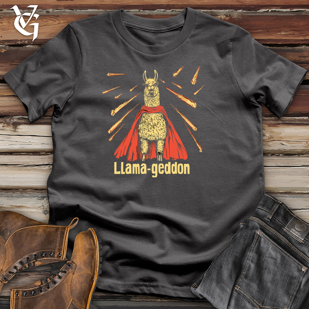 Viking Goods Llamageddon Softstyle Tee Charcoal / S