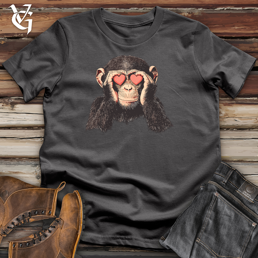 Viking Goods Love Drunk Monkey Softstyle Tee Charcoal / S