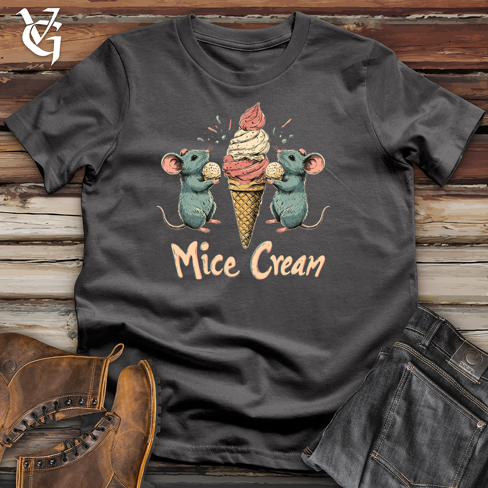 Viking Goods Mice Cream Softstyle Tee Charcoal / S