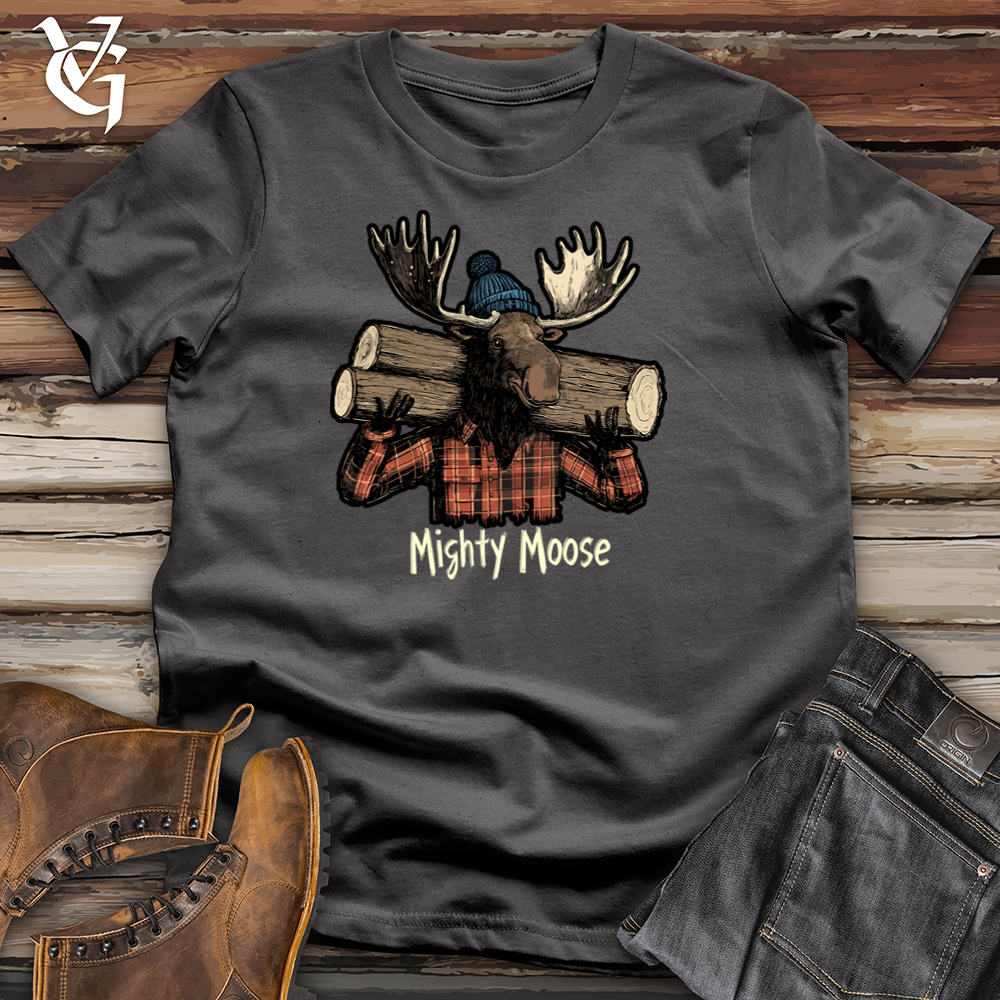 Viking Goods Mighty Moose Softstyle Tee Charcoal / S
