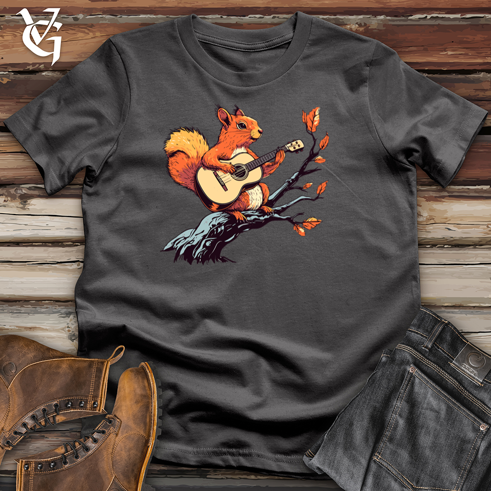 Viking Goods Musician Squirrel Softstyle Tee Charcoal / S
