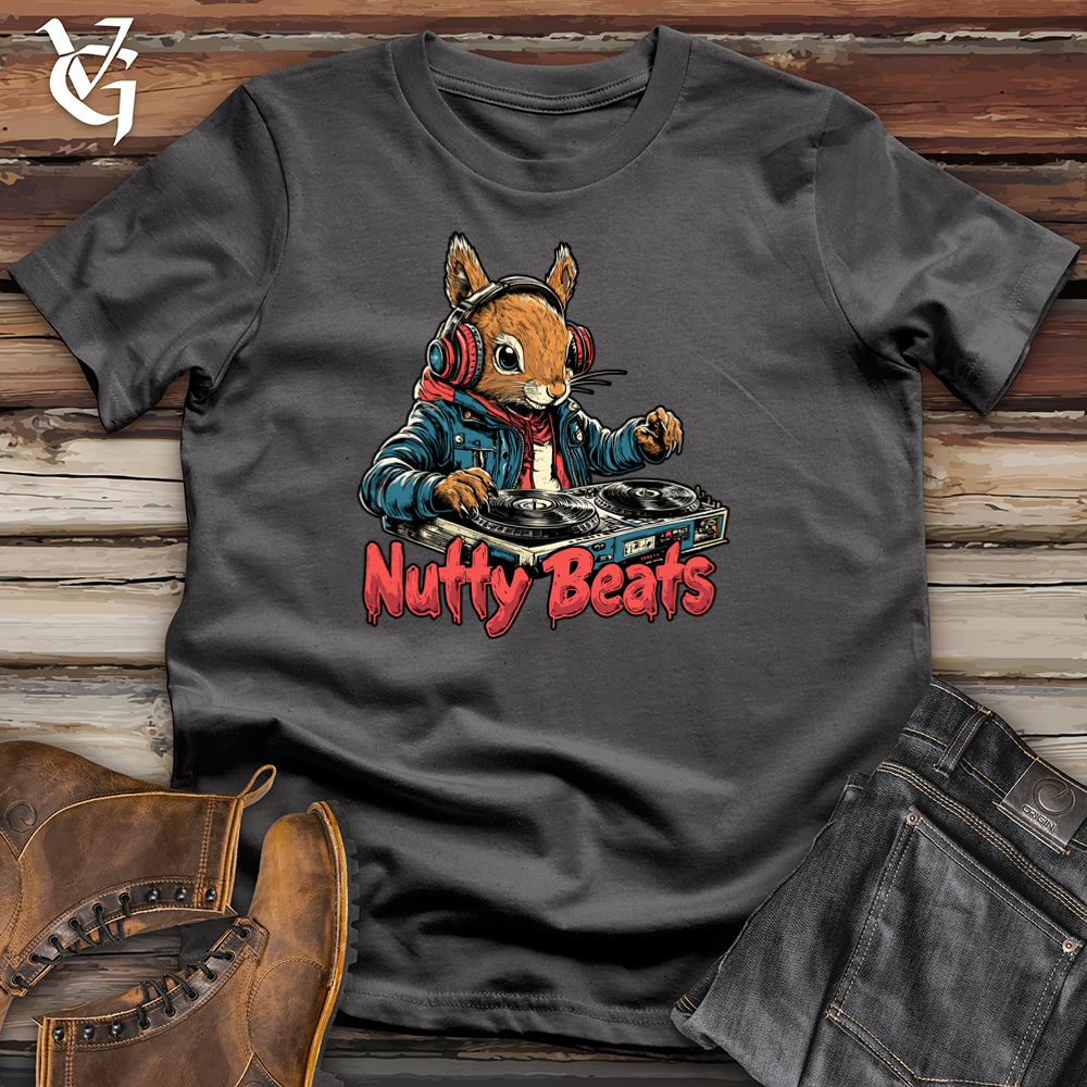 Viking Goods Nutty Beats Softstyle Tee Charcoal / S