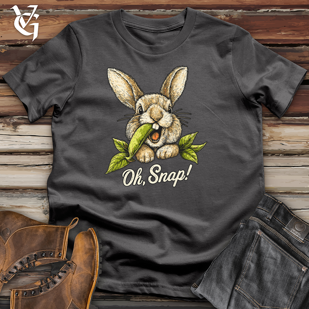 Viking Goods Oh Snap Rabbit Softstyle Tee Charcoal / S