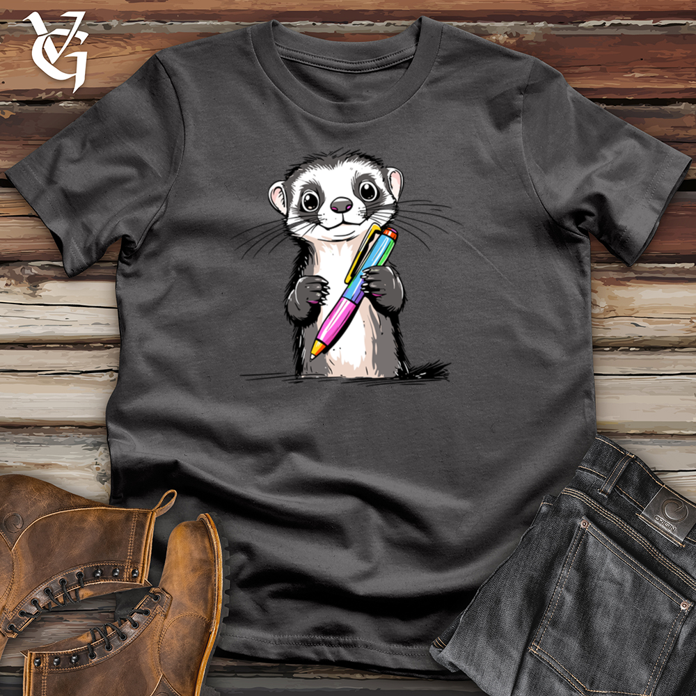 Viking Goods Otter Penman Softstyle Tee Charcoal / S