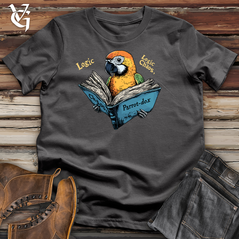 Viking Goods Parrotdox Softstyle Tee Charcoal / S
